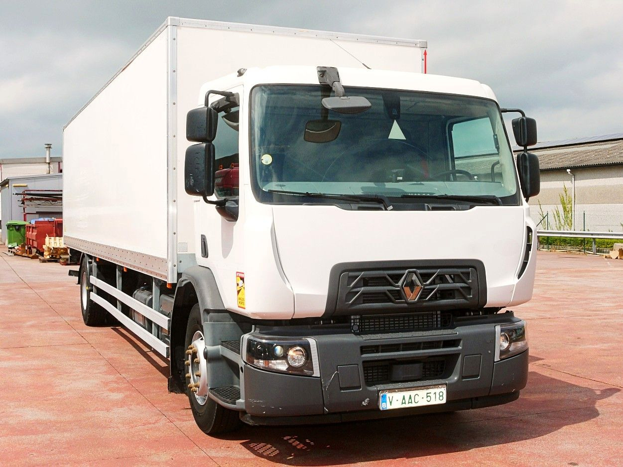 Renault D 19.280 MEUBEL KOFFER LADEBORDWAND 180tkm - Camión caja cerrada: foto 1 Renault D 19.280 MEUBEL KOFFER LADEBORDWAND 180tkm - Camión caja cerrada: foto 1