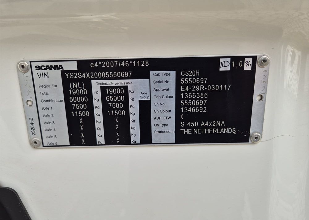Cabeza tractora Scania S450: foto 39 Cabeza tractora Scania S450: foto 39