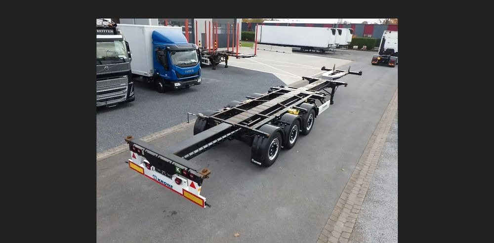 Krone Podkontenerowa - Portacontenedore/ Intercambiable semirremolque: foto 1 Krone Podkontenerowa - Portacontenedore/ Intercambiable semirremolque: foto 1