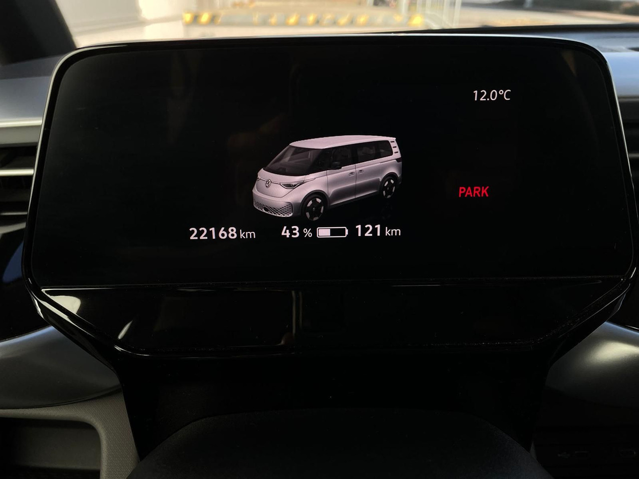 Furgoneta de pasajeros, Furgoneta eléctrica Volkswagen ID.Buzz KW Fahrwerk LM Felgen KLIMA PDC ACC DAB: foto 25