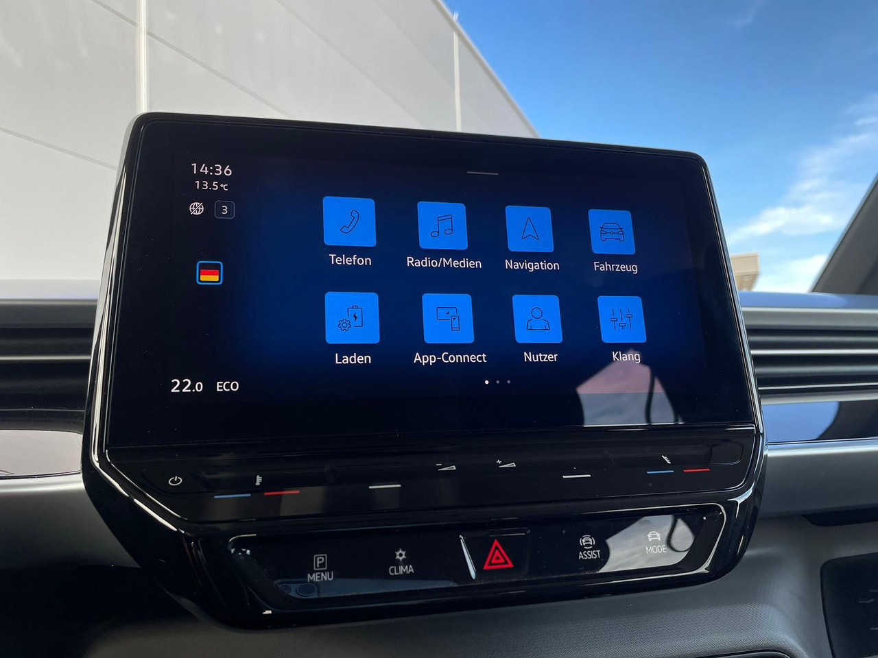 Furgoneta de pasajeros, Furgoneta eléctrica Volkswagen ID.Buzz KW Fahrwerk LM Felgen KLIMA PDC ACC DAB: foto 30