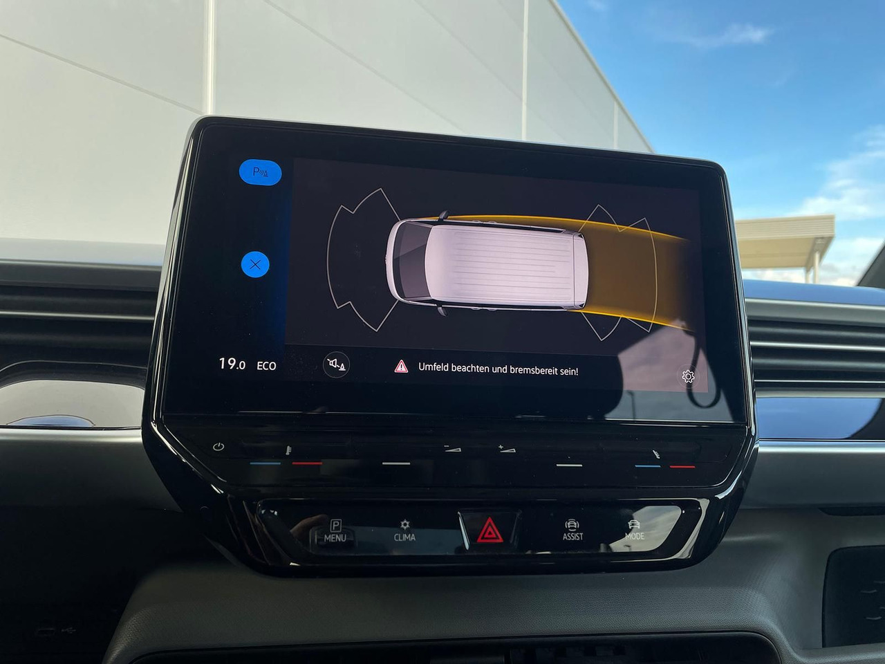 Furgoneta de pasajeros, Furgoneta eléctrica Volkswagen ID.Buzz KW Fahrwerk LM Felgen KLIMA PDC ACC DAB: foto 23