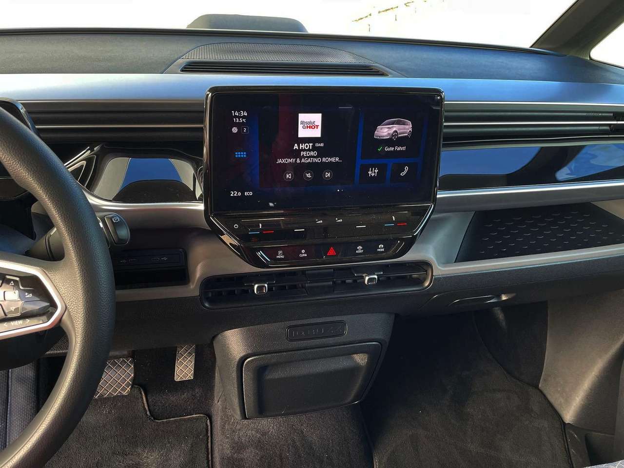 Furgoneta de pasajeros, Furgoneta eléctrica Volkswagen ID.Buzz KW Fahrwerk LM Felgen KLIMA PDC ACC DAB: foto 16