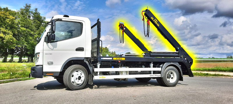 Mitsubishi Fuso 9C18 bramowiec BR6 - Portacontenedor de cadenas camión: foto 2 Mitsubishi Fuso 9C18 bramowiec BR6 - Portacontenedor de cadenas camión: foto 2
