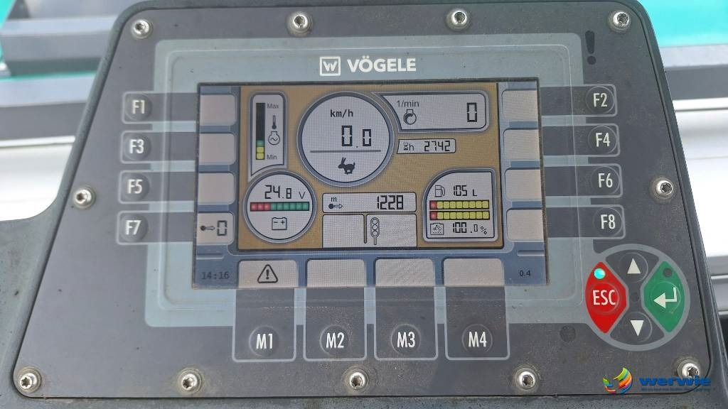 Pavimentadora de asfalto Vögele SUPER 1300-3i: foto 28