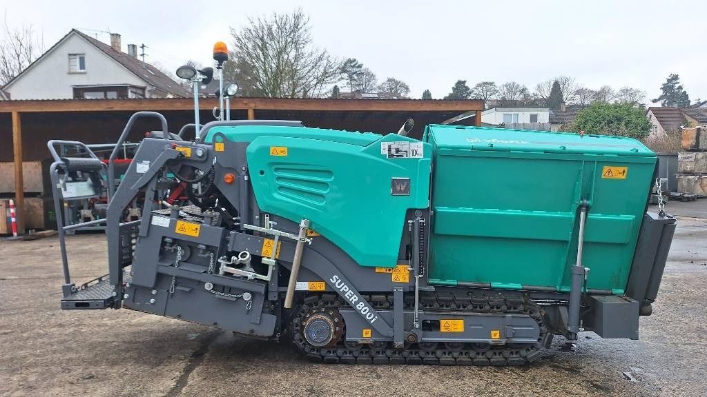 Vögele SUPER 800i - Pavimentadora de asfalto: foto 1 Vögele SUPER 800i - Pavimentadora de asfalto: foto 1