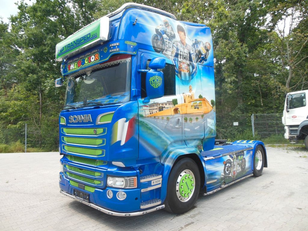 Scania R520, V8, ROSSI, LEDER, TOP!!! - Cabeza tractora: foto 1 Scania R520, V8, ROSSI, LEDER, TOP!!! - Cabeza tractora: foto 1