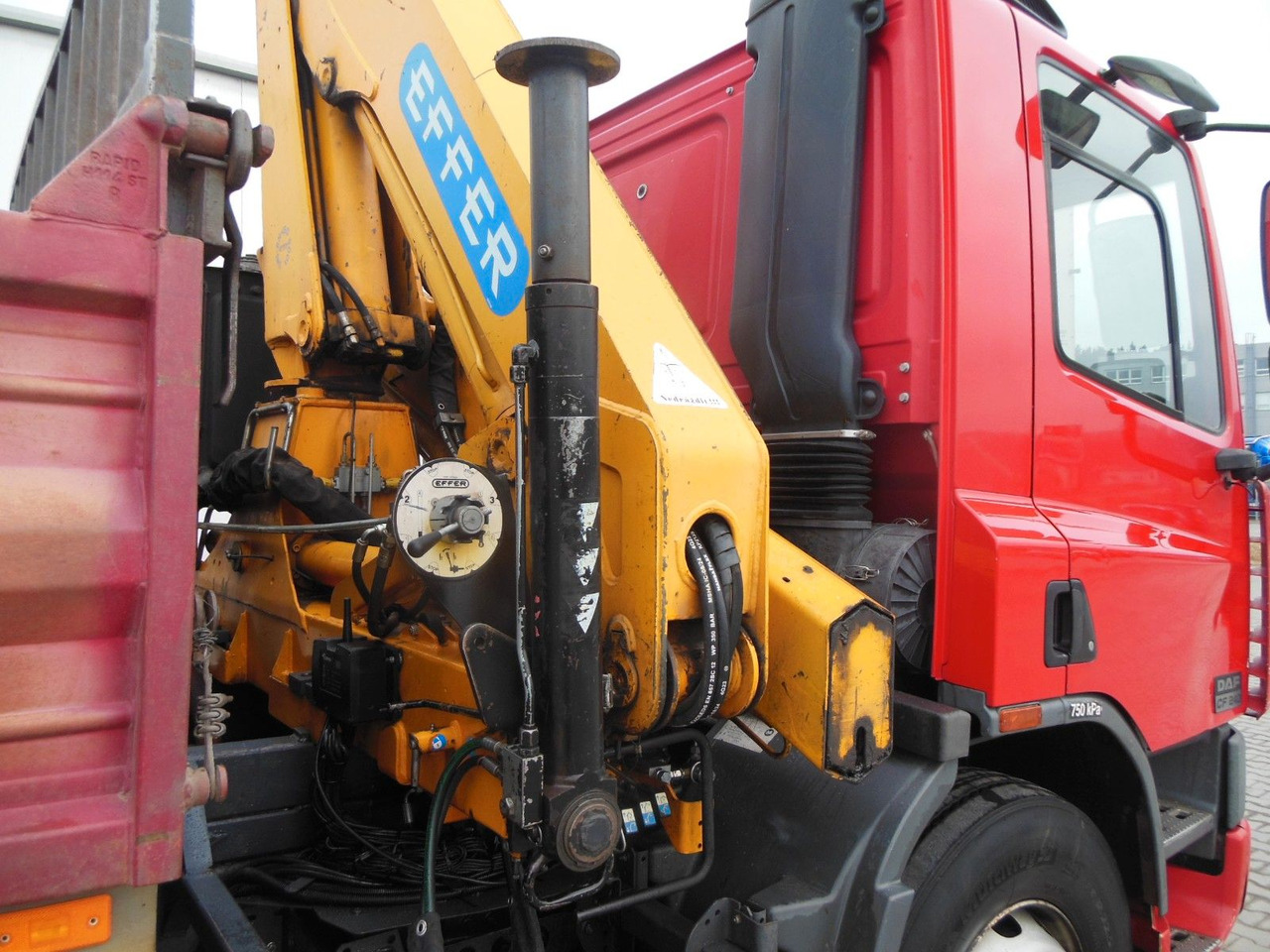Leasing financiero de  DAF CF 65.240,KRAN EFFER 110/2S,MANUELL,BLATT,1 HAND leasing DAF CF 65.240,KRAN EFFER 110/2S,MANUELL,BLATT,1 HAND: foto 14