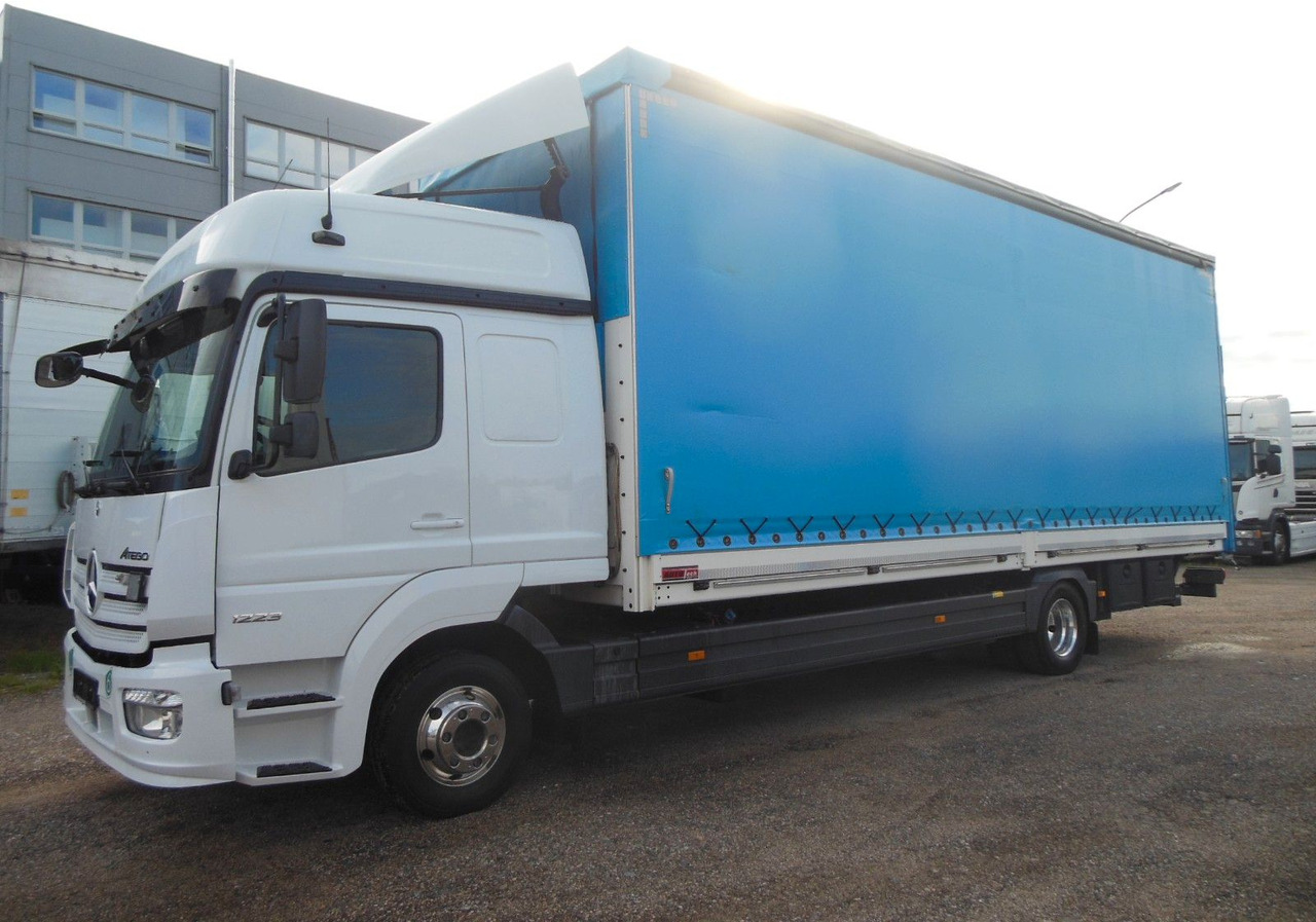 Mercedes-Benz 1223 ATEGO, GARANTI 12/2027, TOP, WIE NEUE!!! - Camión lona: foto 1 Mercedes-Benz 1223 ATEGO, GARANTI 12/2027, TOP, WIE NEUE!!! - Camión lona: foto 1