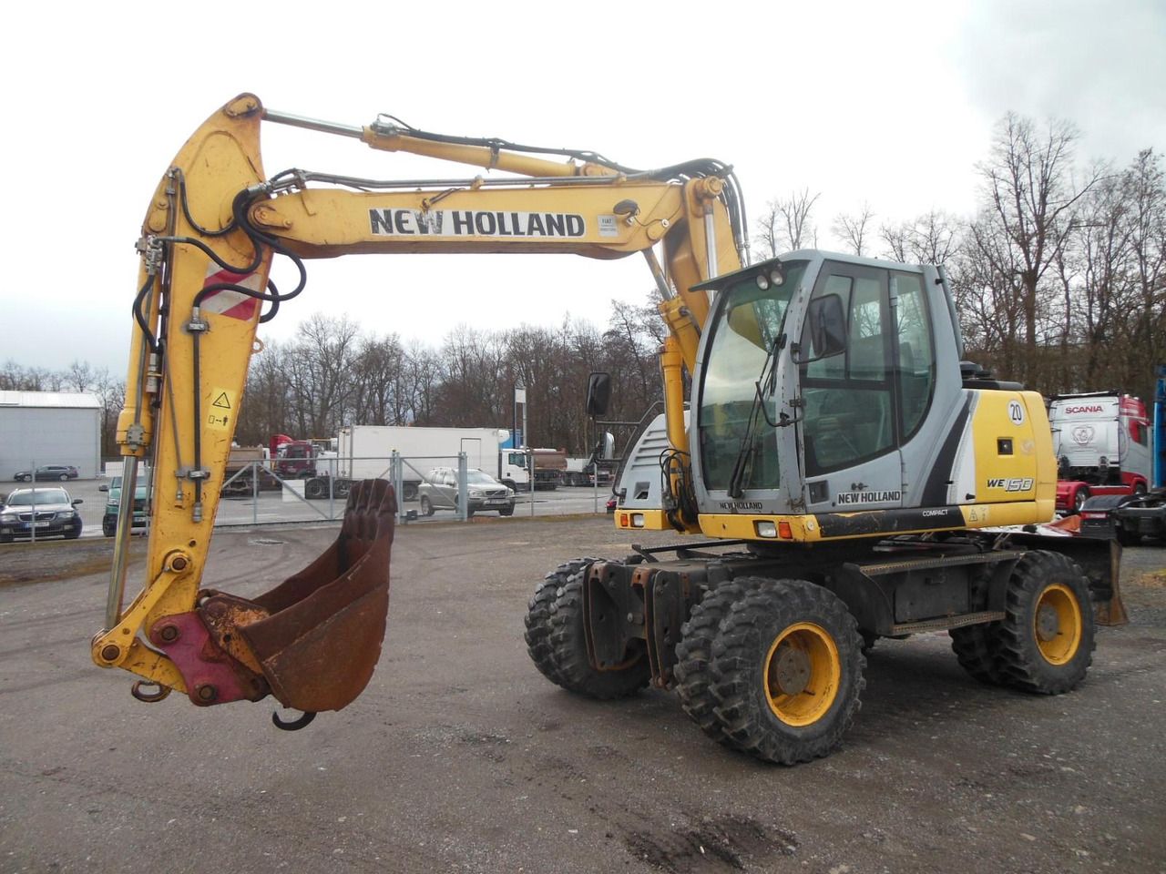New Holland WE 150 - Excavadora de ruedas: foto 1 New Holland WE 150 - Excavadora de ruedas: foto 1