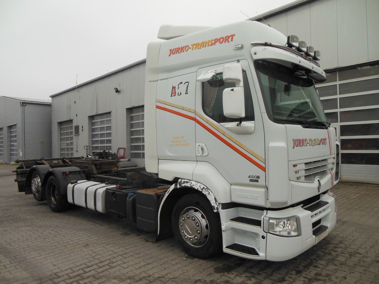 Renault PREMIUM DXI 450.25, 6X2, BDF, MANUELL!!! - Portacontenedore/ Intercambiable camión: foto 2 Renault PREMIUM DXI 450.25, 6X2, BDF, MANUELL!!! - Portacontenedore/ Intercambiable camión: foto 2