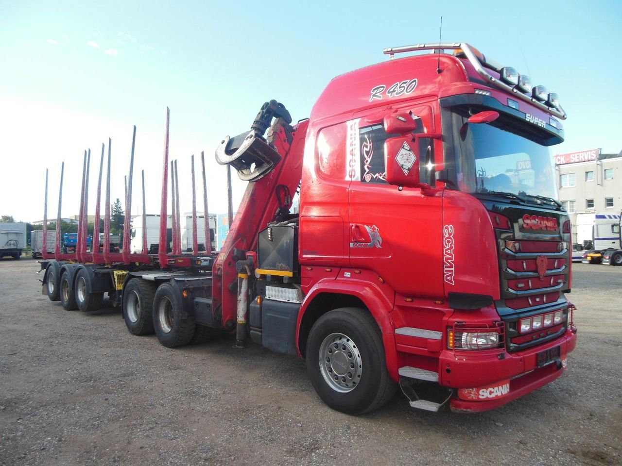 Scania R450,6X4, KRAN, EPSILON 170 + UMIKOV TELESKOP Scania R450,6X4, KRAN, EPSILON 170 + UMIKOV TELESKOP - Camión forestal, Camión grúa: foto 2 Scania R450,6X4, KRAN, EPSILON 170 + UMIKOV TELESKOP Scania R450,6X4, KRAN, EPSILON 170 + UMIKOV TELESKOP - Camión forestal, Camión grúa: foto 2