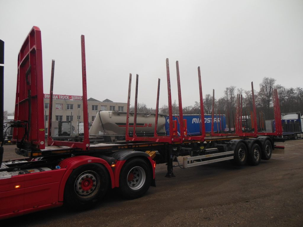UMIKOV NPK 39, 2 x LIFT ACHSE, 8 STÜCKS RUNGEN - Semirremolque maderero: foto 2 UMIKOV NPK 39, 2 x LIFT ACHSE, 8 STÜCKS RUNGEN - Semirremolque maderero: foto 2