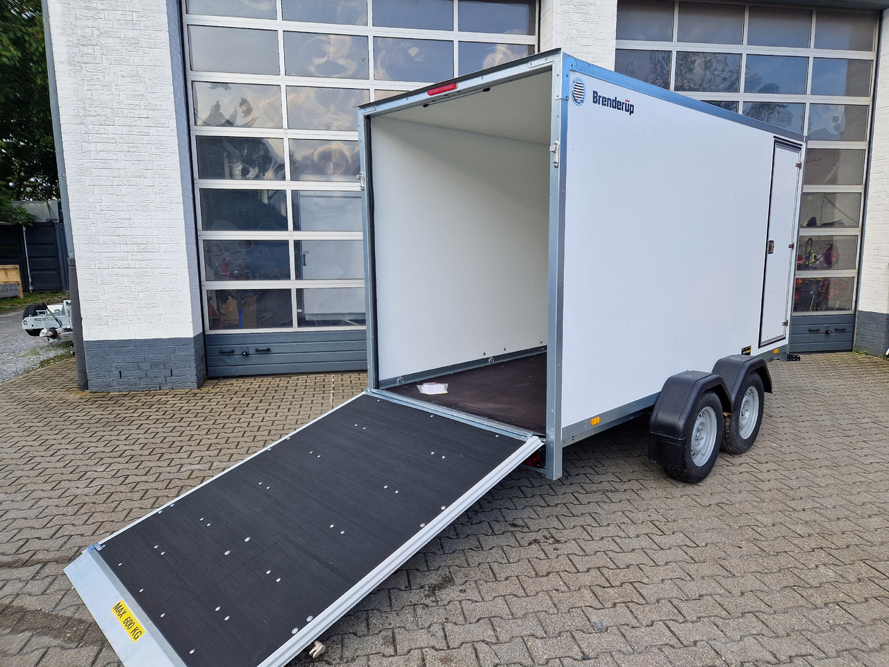 Remolque para moto Brenderup Cargo Dynamic CD350 TB R ST 350x155x185cm Heckrampe Seitentür Wabenwände (L) 2500kg: foto 6