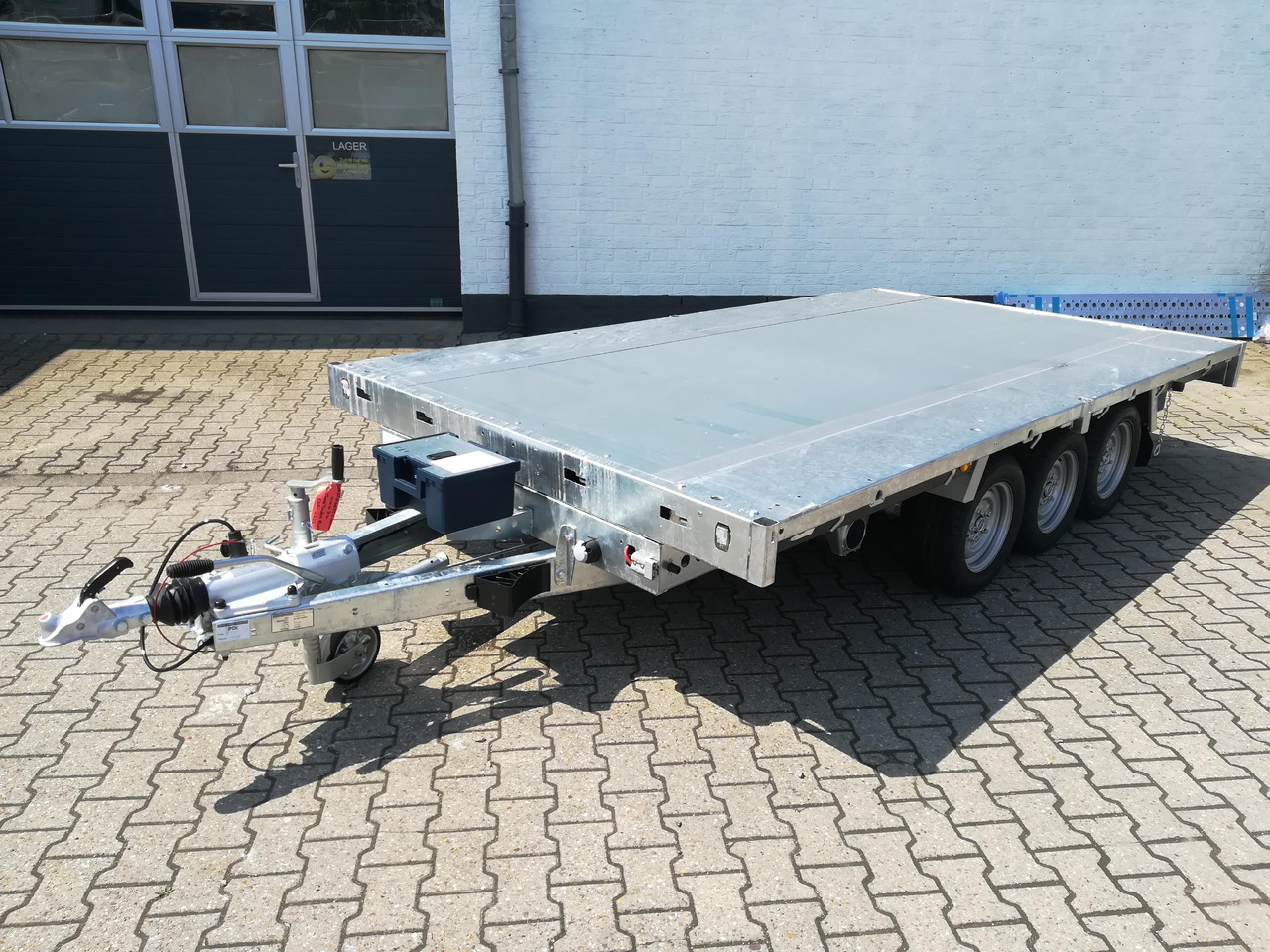 Brian James Trailer CarGO Tipper 2 elektrisch 360x195x30cm Stahlbordwände Pendel 12" Tridem 3,5t on - Volquete remolque: foto 2 Brian James Trailer CarGO Tipper 2 elektrisch 360x195x30cm Stahlbordwände Pendel 12" Tridem 3,5t on - Volquete remolque: foto 2