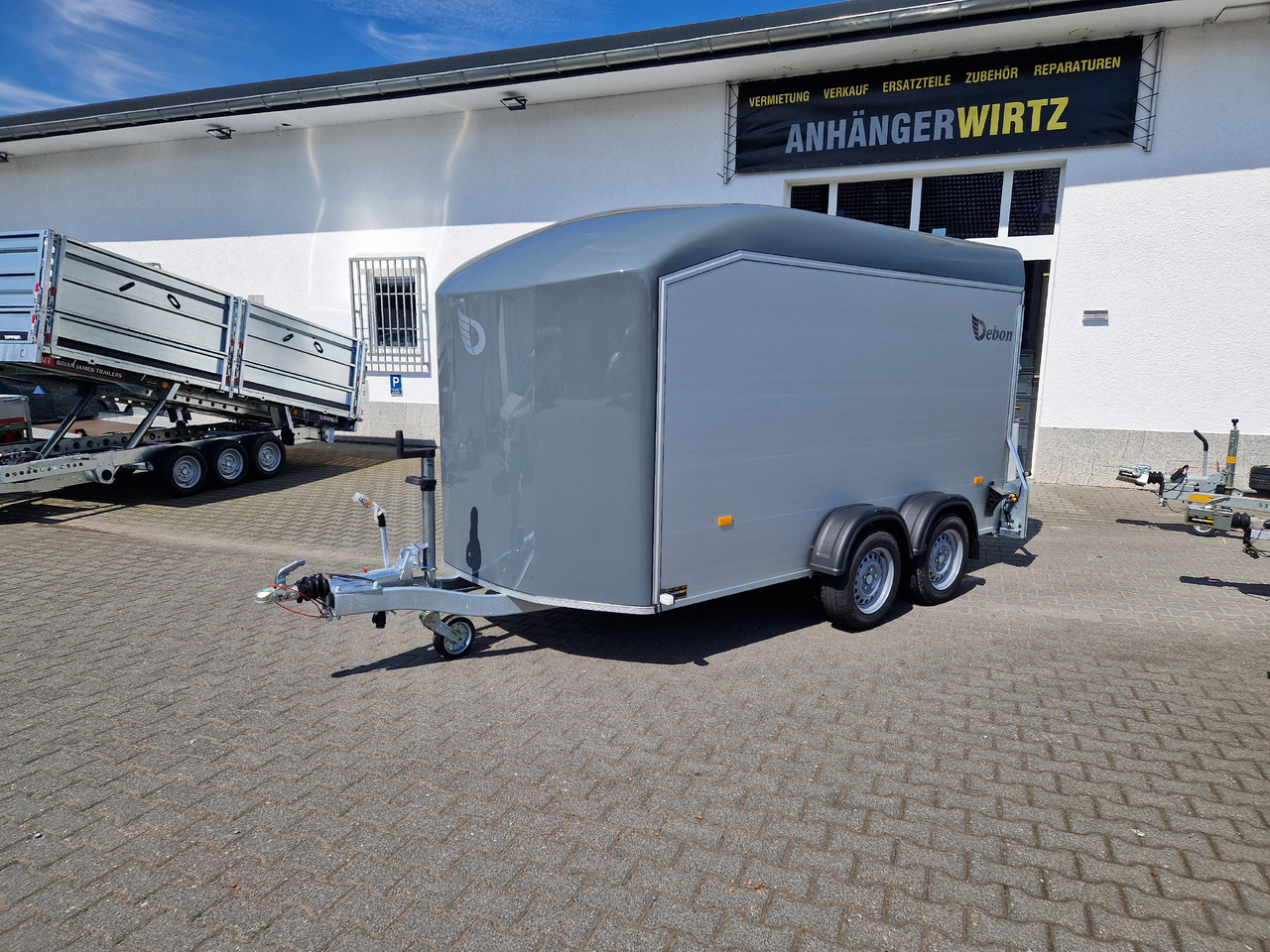 Cargo Roadster 700 375x180x200cm Alu Poly irongrey Seitentür 100km/H 2600kg - Caja cerrada remolque: foto 5 Cargo Roadster 700 375x180x200cm Alu Poly irongrey Seitentür 100km/H 2600kg - Caja cerrada remolque: foto 5