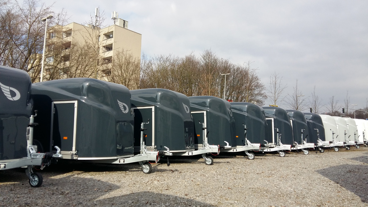 Caja cerrada remolque Debon Cargo 1300 300x152x168cm irongrey Seitentür 1300kg Pullman 100km/H: foto 19