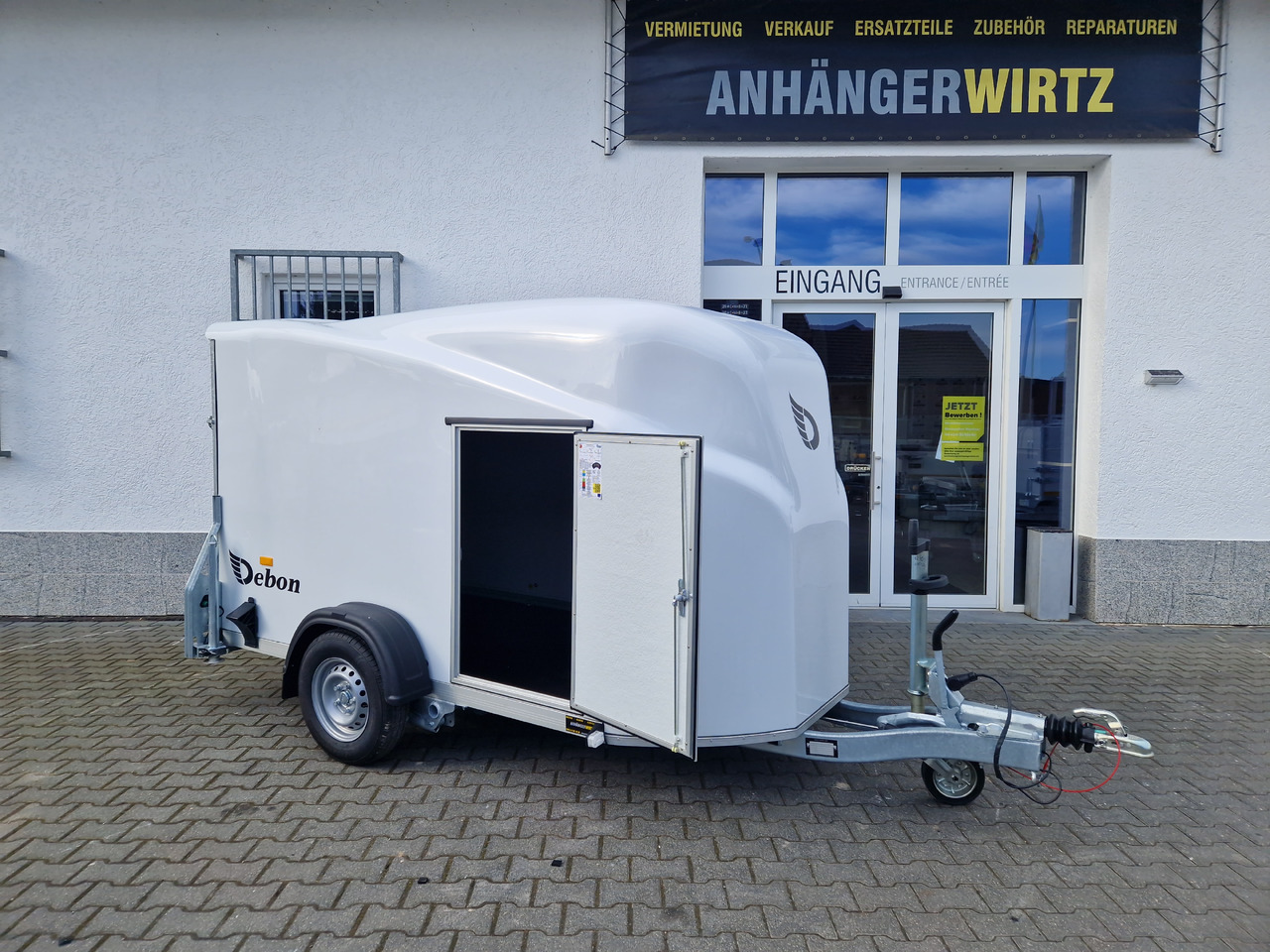 Debon Cargo 1300 300x152x168cm white Seitentür Pullman II 100km/H 1300kg Modell 2025 - Caja cerrada remolque: foto 2 Debon Cargo 1300 300x152x168cm white Seitentür Pullman II 100km/H 1300kg Modell 2025 - Caja cerrada remolque: foto 2