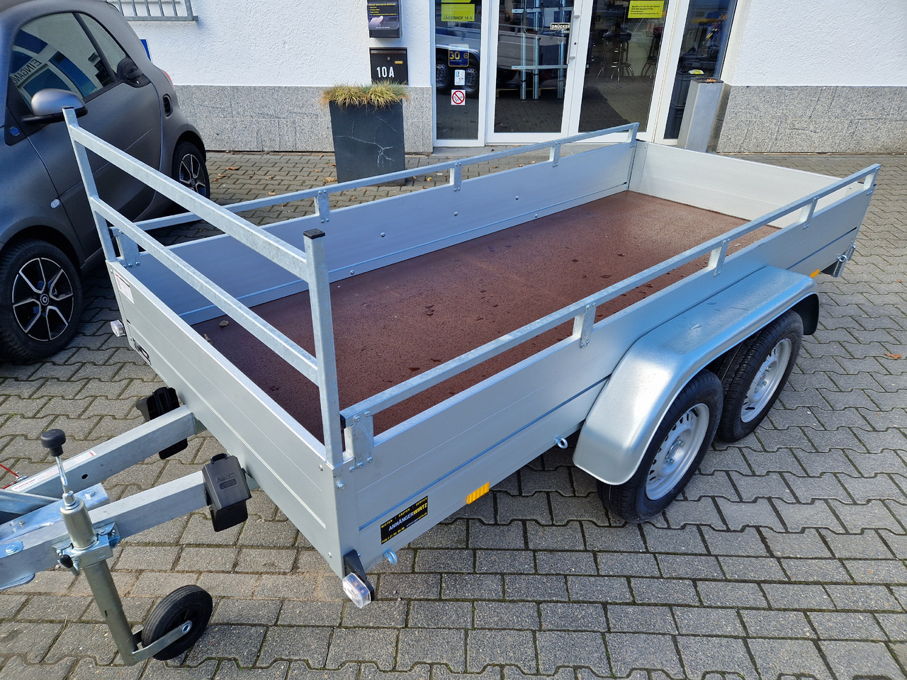 GTT 2000 R 301x126 Aluliner Reling H Gestell 2000kg AKTION - Remolque plataforma/ Caja abierta: foto 5 GTT 2000 R 301x126 Aluliner Reling H Gestell 2000kg AKTION - Remolque plataforma/ Caja abierta: foto 5