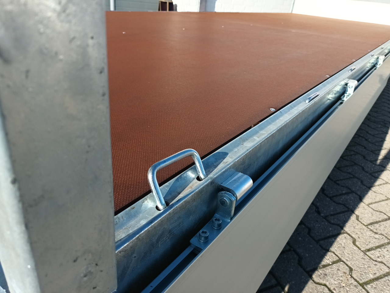 Remolque plataforma/ Caja abierta Hochlader 606x200x30cm 13" niedrig Fahrgestell Lfh: 63cm (XXXL) 3500kg: foto 12