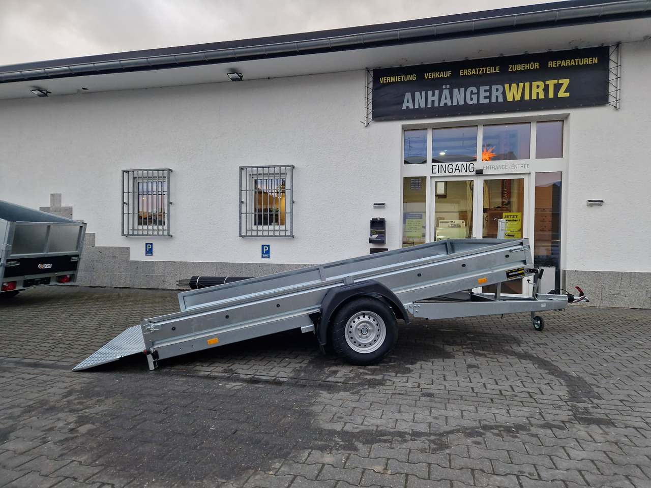 Kleinfahrzeug Universal Transporter Multi XL easyload UNI N18-380m18 (L) 1800kg Modell 2025 - Remolque plataforma/ Caja abierta: foto 1 Kleinfahrzeug Universal Transporter Multi XL easyload UNI N18-380m18 (L) 1800kg Modell 2025 - Remolque plataforma/ Caja abierta: foto 1