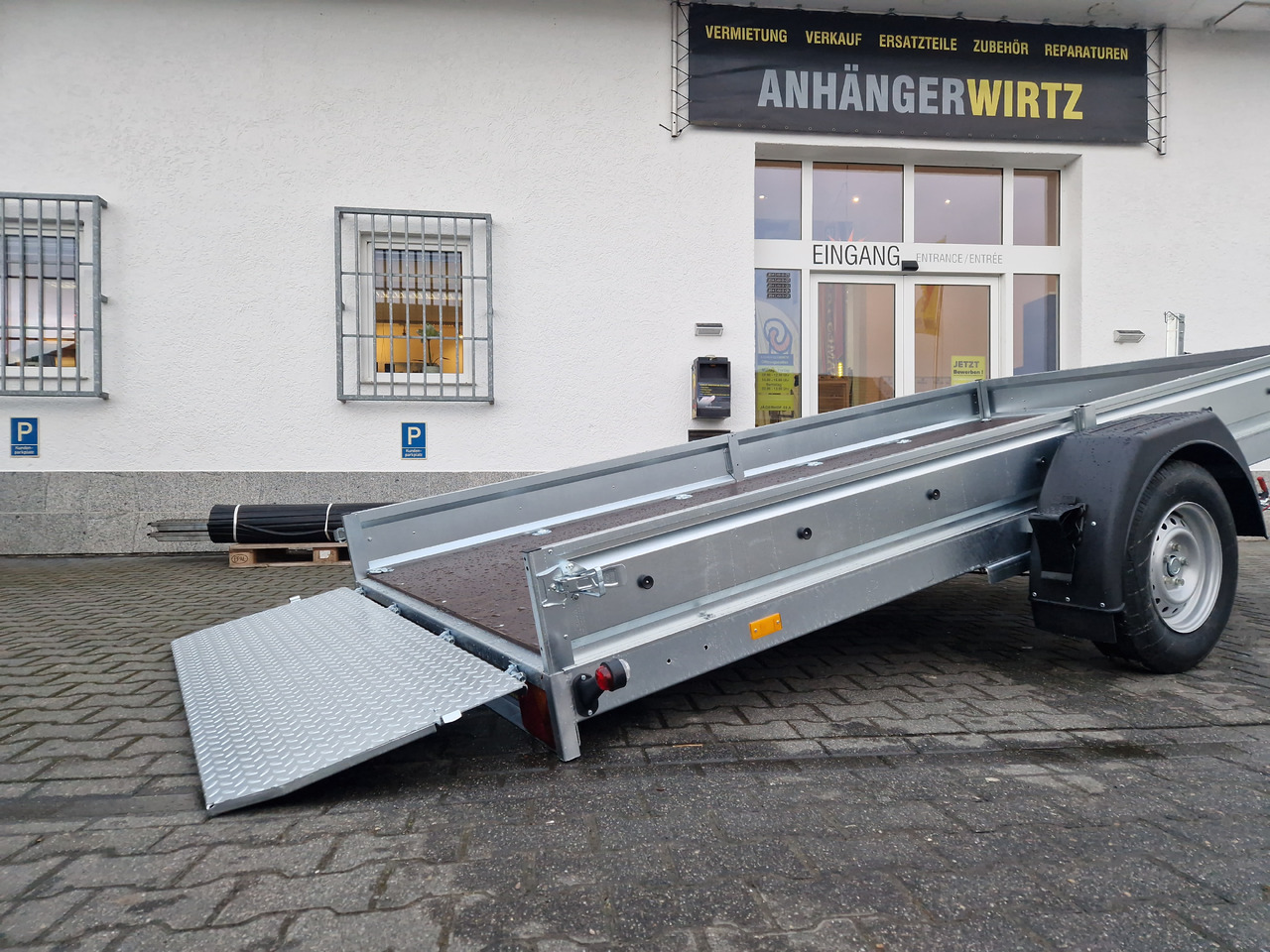 Kleinfahrzeug Universal Transporter Multi XL easyload UNI N18-380m18 (L) 1800kg Modell 2025 - Remolque plataforma/ Caja abierta: foto 2 Kleinfahrzeug Universal Transporter Multi XL easyload UNI N18-380m18 (L) 1800kg Modell 2025 - Remolque plataforma/ Caja abierta: foto 2