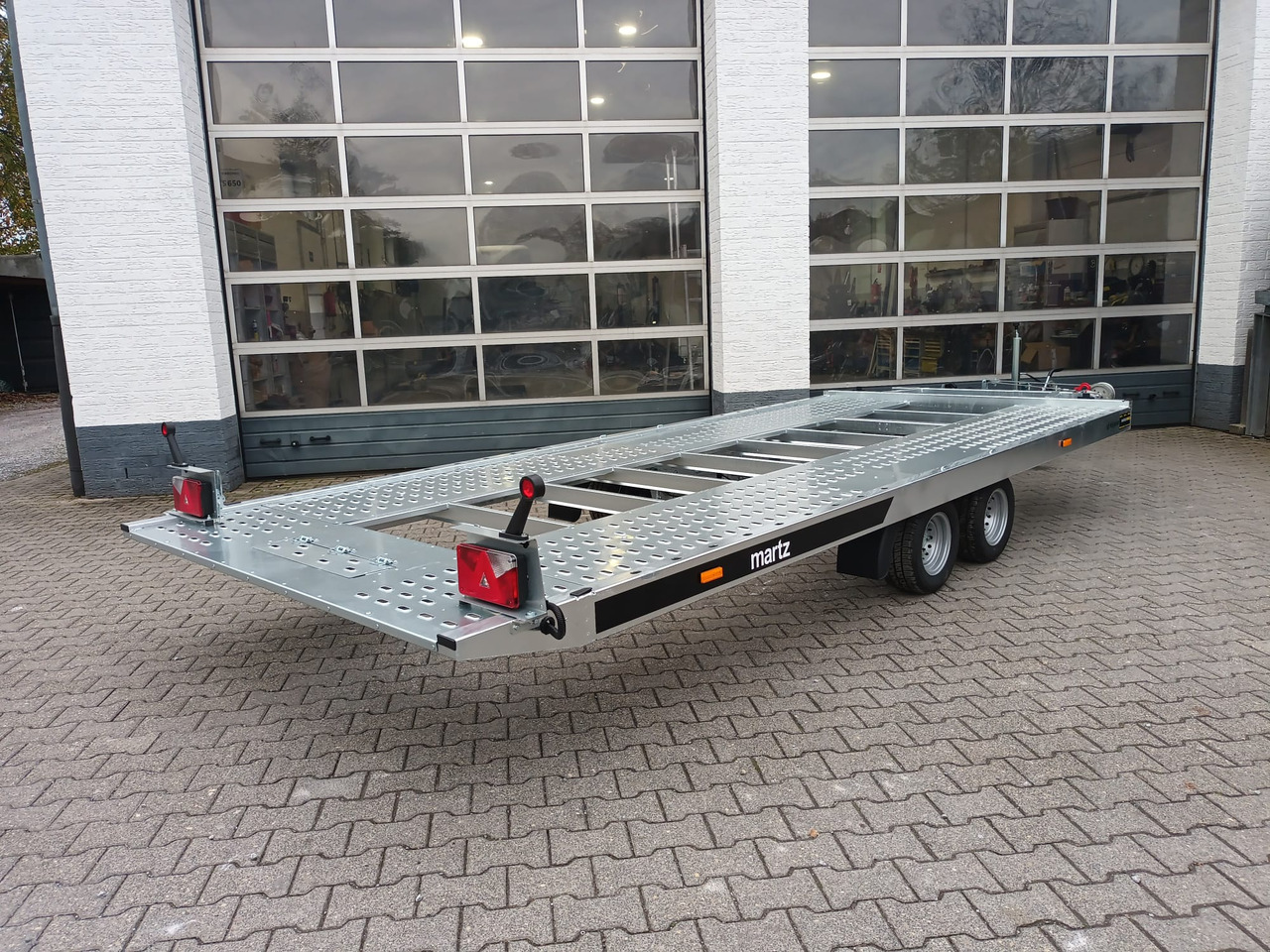 Martz Cartrailer GT KIPP 480/2 3T 480x205cm Profi Lohr Stahl Winde 10" 3000kg 100km/H - Portavehículos remolque: foto 2 Martz Cartrailer GT KIPP 480/2 3T 480x205cm Profi Lohr Stahl Winde 10" 3000kg 100km/H - Portavehículos remolque: foto 2