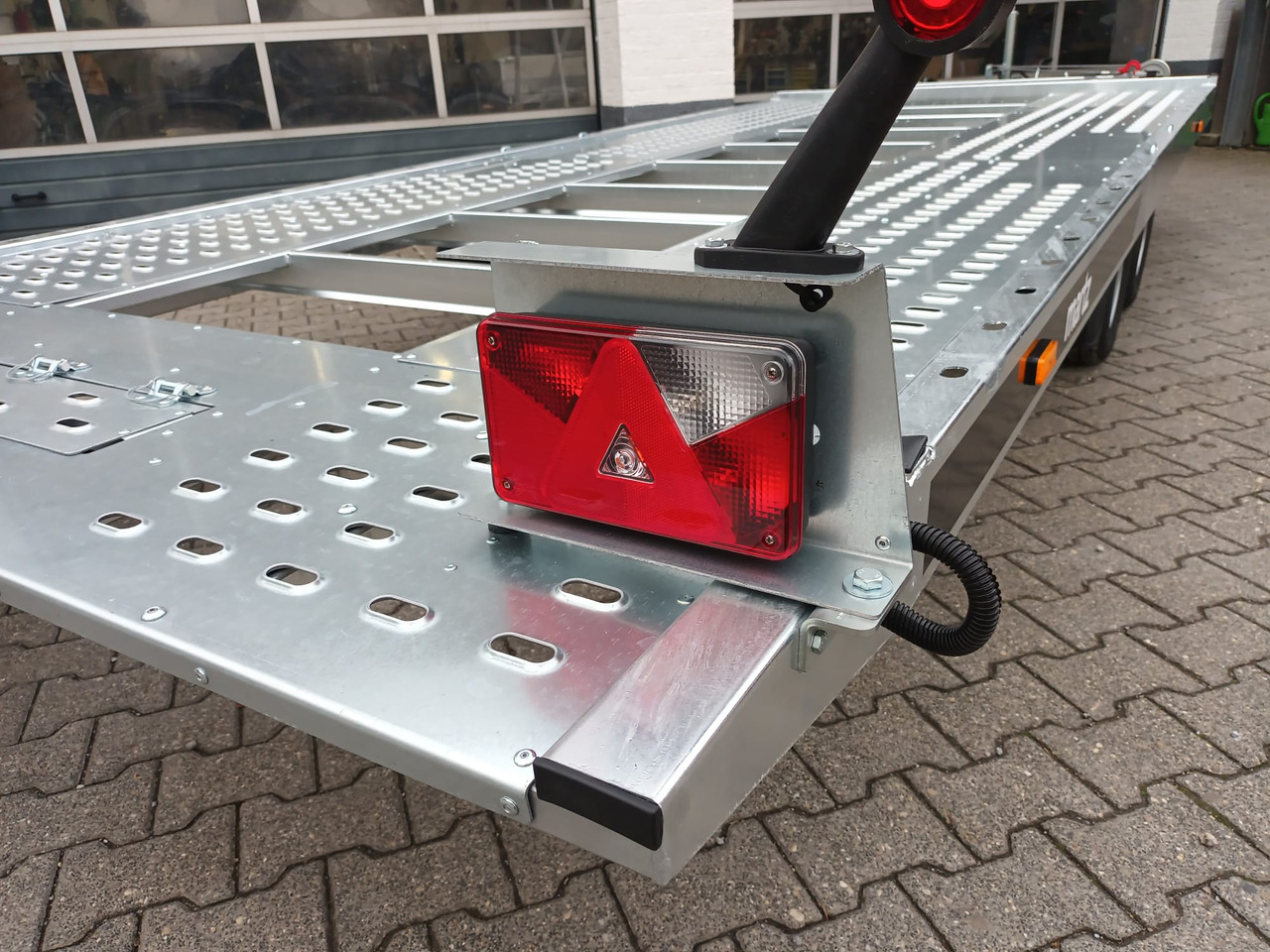 Martz Cartrailer GT KIPP 480/2 3T 480x205cm Profi Lohr Stahl Winde 10" 3000kg 100km/H - Portavehículos remolque: foto 4 Martz Cartrailer GT KIPP 480/2 3T 480x205cm Profi Lohr Stahl Winde 10" 3000kg 100km/H - Portavehículos remolque: foto 4