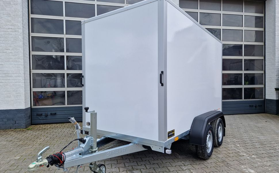 Saris Koffer GO 306 154 180 2000 2 306x154x180cm GFK weiss (M) 2000kg - Caja cerrada remolque: foto 1 Saris Koffer GO 306 154 180 2000 2 306x154x180cm GFK weiss (M) 2000kg - Caja cerrada remolque: foto 1