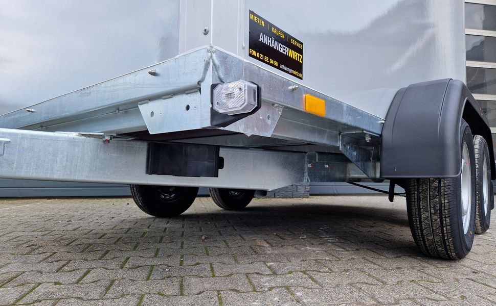 Saris Koffer GO 306 154 180 2000 2 306x154x200cm GFK grau (M) 2000kg - Caja cerrada remolque: foto 1 Saris Koffer GO 306 154 180 2000 2 306x154x200cm GFK grau (M) 2000kg - Caja cerrada remolque: foto 1