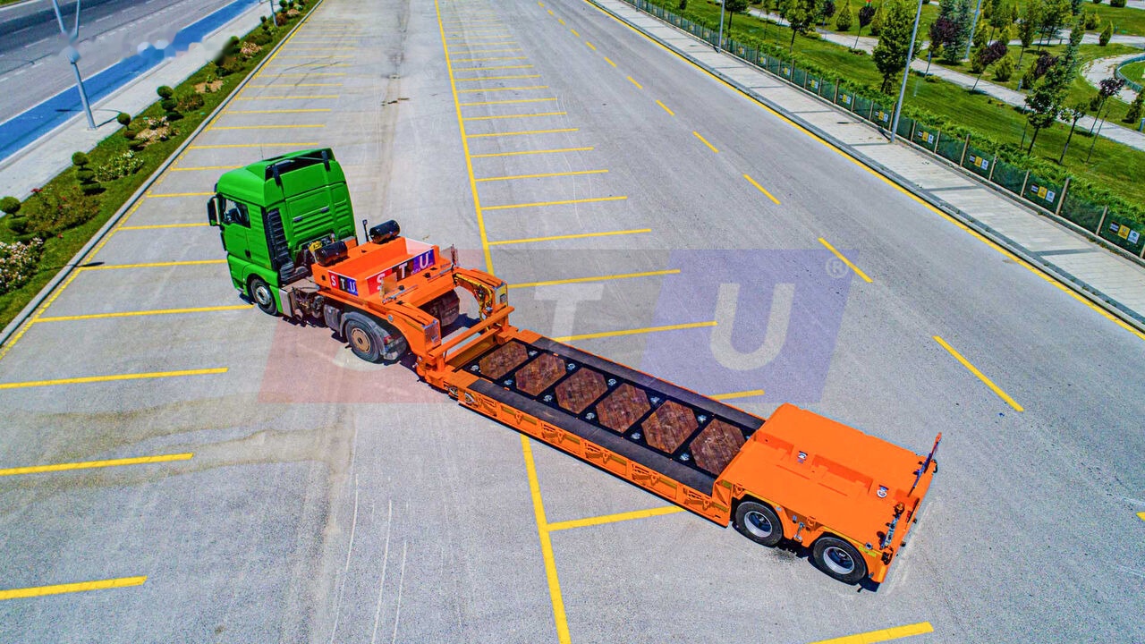 STU 2 Axle Extendable Low Loader - Góndola rebajadas semirremolque: foto 1 STU 2 Axle Extendable Low Loader - Góndola rebajadas semirremolque: foto 1