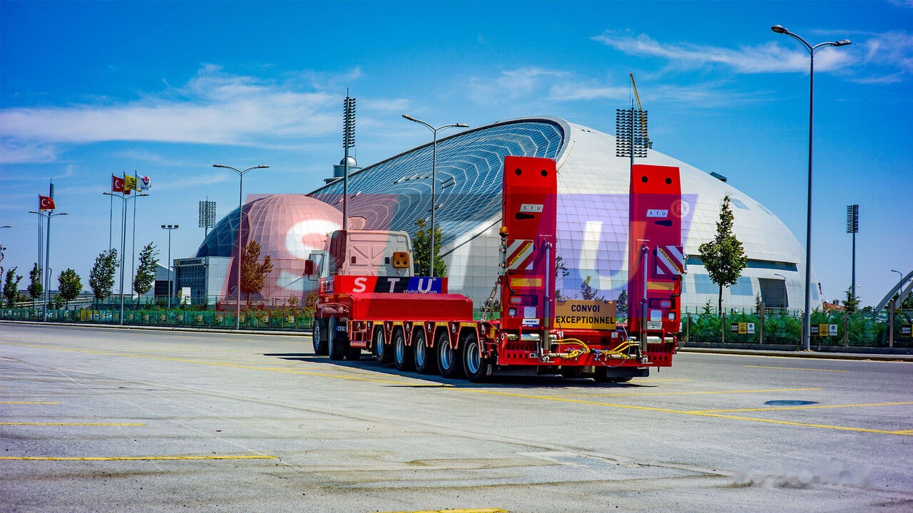 Góndola rebajadas semirremolque nuevo STU 3 Axles Lowbed Trailer: foto 18