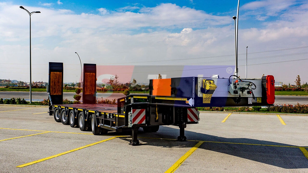 Góndola rebajadas semirremolque nuevo STU 3 Axles Lowbed Trailer: foto 19