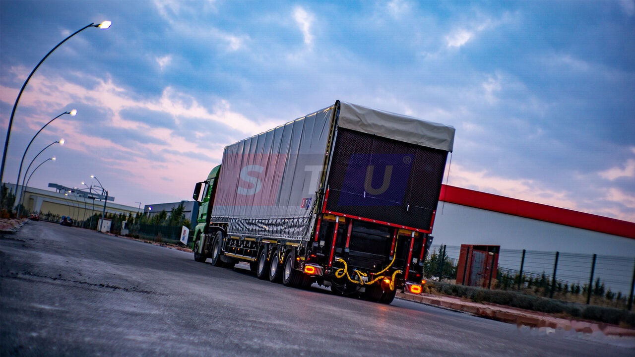 Góndola rebajadas semirremolque nuevo STU 3 Axles Lowbed Trailer: foto 13