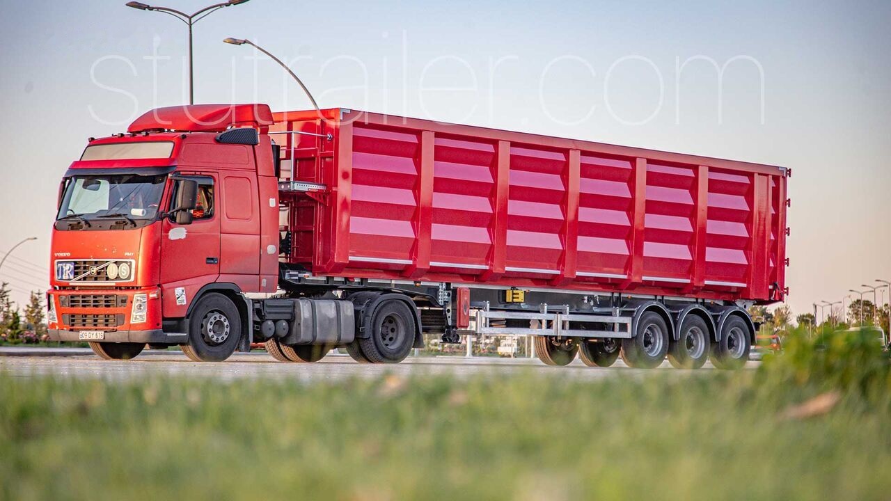 STU 71m3 TIPPER TRAILER - FOR METAL SCRAP - Volquete semirremolque: foto 3 STU 71m3 TIPPER TRAILER - FOR METAL SCRAP - Volquete semirremolque: foto 3