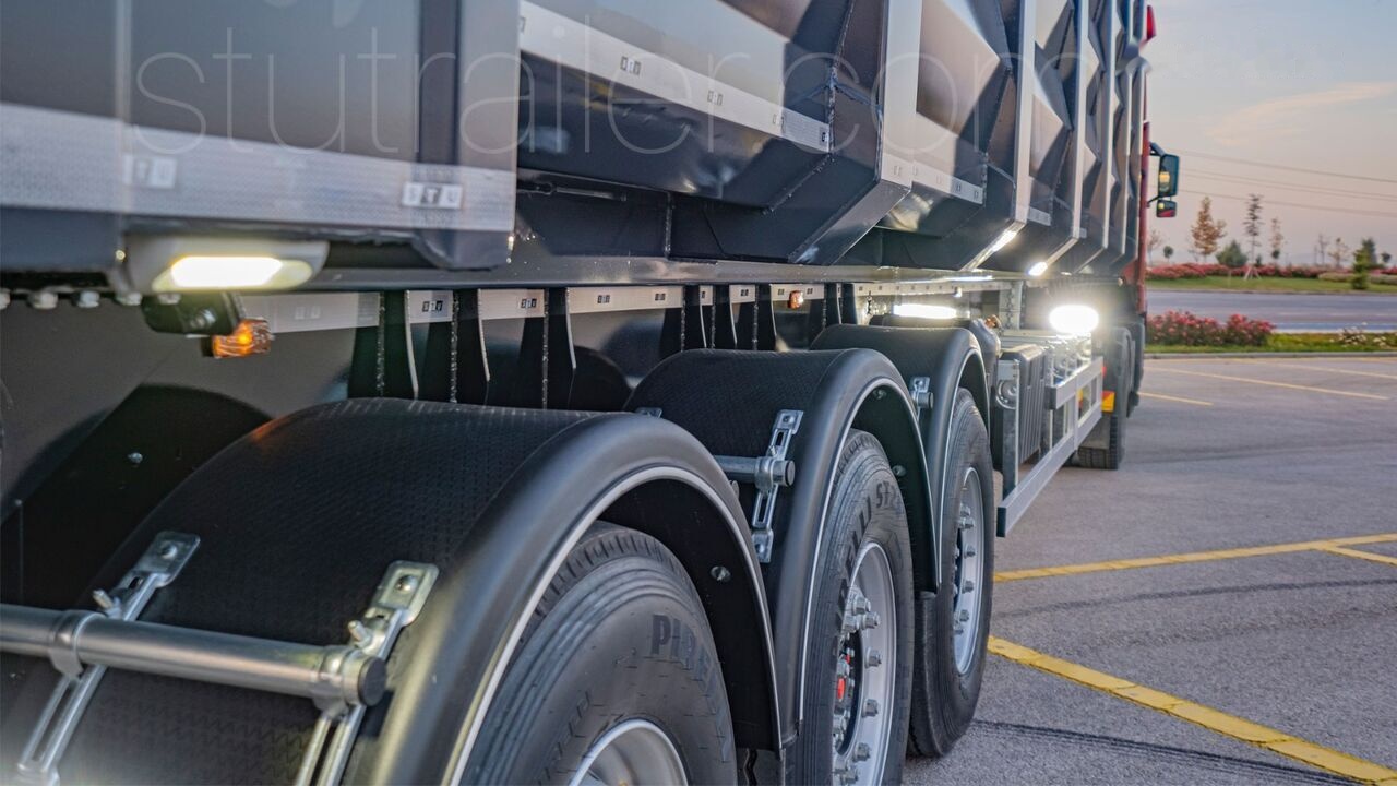 Volquete semirremolque nuevo STU 71m3 Tipper Trailer For Scrap Metal: foto 30