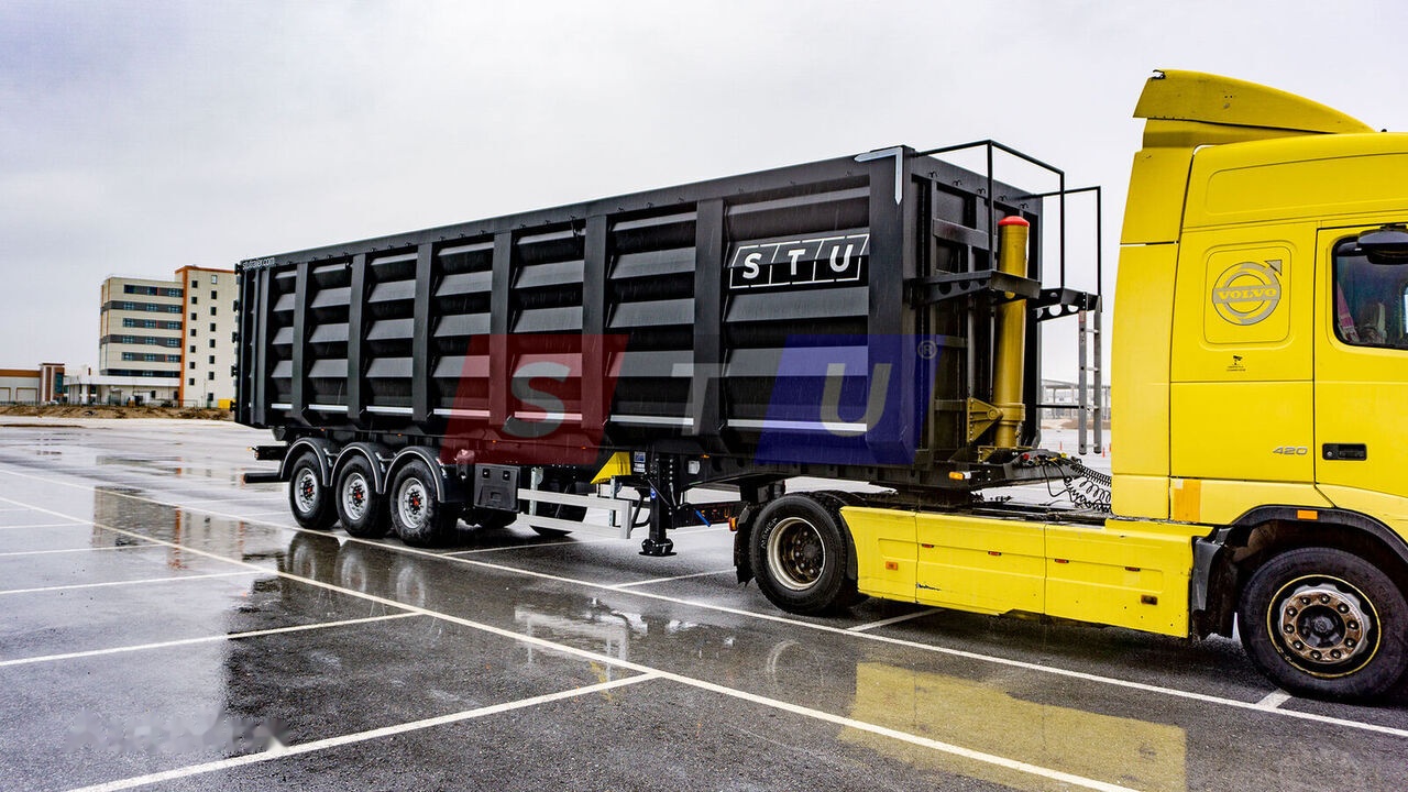 Volquete semirremolque nuevo STU 71m3 Tipper Trailer For Scrap Metal: foto 20