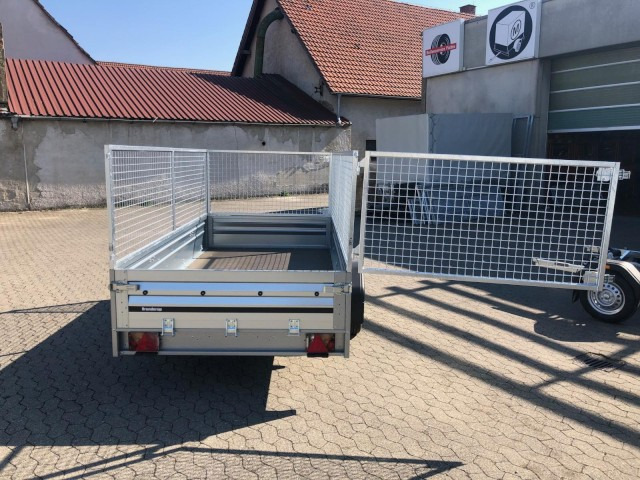 Brenderup 2300S Stahl Laubgitter, 1,3 to. kippbar KV, 3010x1530x400mm - Remolque de coche: foto 5 Brenderup 2300S Stahl Laubgitter, 1,3 to. kippbar KV, 3010x1530x400mm - Remolque de coche: foto 5