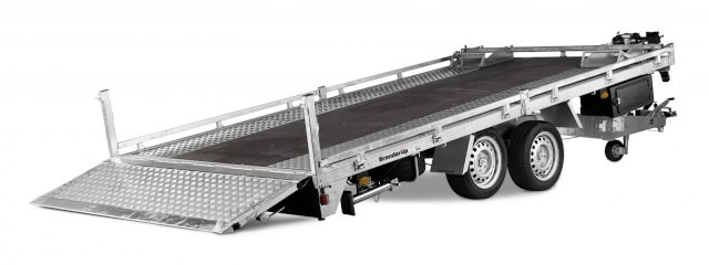Brenderup 6420 Alu, 64203500, Hochlader kippbar 3,5 t. 4080x2050x100mm - Remolque de coche: foto 1 Brenderup 6420 Alu, 64203500, Hochlader kippbar 3,5 t. 4080x2050x100mm - Remolque de coche: foto 1