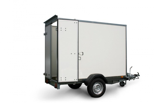 Brenderup Cargo Dynamic CD300BD1300 Türe Kofferanhänger 1,3 to. 300x155x185cm - Caja cerrada remolque: foto 1 Brenderup Cargo Dynamic CD300BD1300 Türe Kofferanhänger 1,3 to. 300x155x185cm - Caja cerrada remolque: foto 1