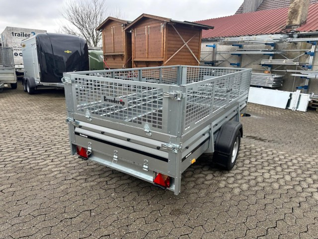 Brenderup Tieflader 2300S Stahl Laubgitter, 1,3 to. 3010x1530x400mm - Remolque de coche: foto 5 Brenderup Tieflader 2300S Stahl Laubgitter, 1,3 to. 3010x1530x400mm - Remolque de coche: foto 5