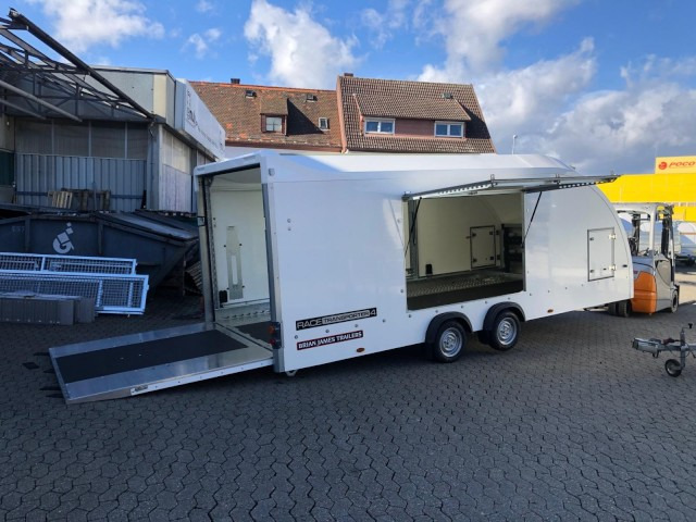 Portavehículos remolque nuevo Brian James Race Transporter 4, 100 km/h RT4 384-0060, 5500 x 2120 mm, 3,5 to.: foto 17