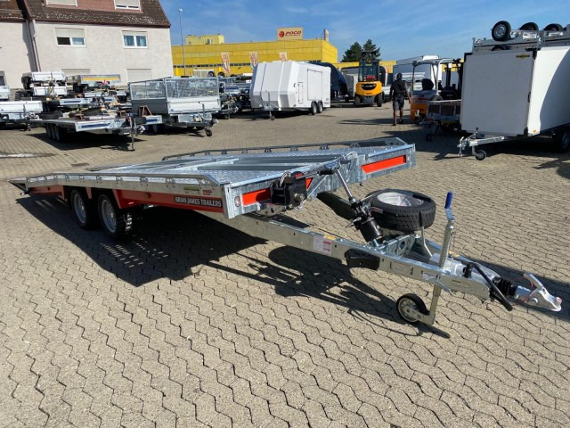 Brian James T Transporter, 231-5021-35-2-12, 5000 x 2150 mm, 3,5 to. kippbar mit Auffahrrampen - Portavehículos remolque: foto 1 Brian James T Transporter, 231-5021-35-2-12, 5000 x 2150 mm, 3,5 to. kippbar mit Auffahrrampen - Portavehículos remolque: foto 1