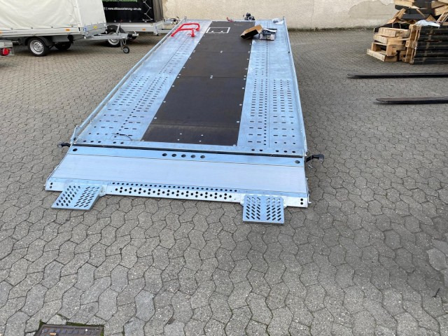 Portavehículos remolque nuevo Brian James T6 Transporter, 230-6553, 5500 x 2220 mm, 3,5 to. kippbar mit Auffahrrampe: foto 7