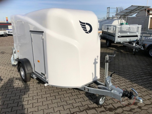 Cheval Liberte Debon Cargo 2 Poly + Türe weiß 1300 kg, 100 km/h, 300x155x168cm - Caja cerrada remolque: foto 1 Cheval Liberte Debon Cargo 2 Poly + Türe weiß 1300 kg, 100 km/h, 300x155x168cm - Caja cerrada remolque: foto 1