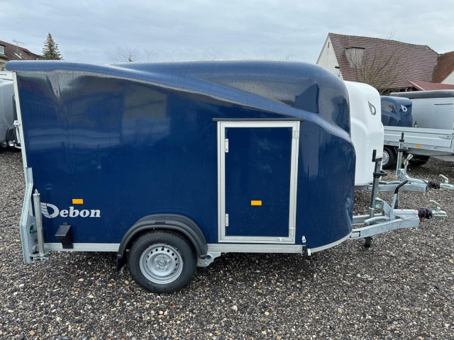 Cheval Liberte Debon Fourgon Cargo 2 Poly + Türe blau 1300 kg, 100 km/h, 300x155x168cm - Caja cerrada remolque: foto 3 Cheval Liberte Debon Fourgon Cargo 2 Poly + Türe blau 1300 kg, 100 km/h, 300x155x168cm - Caja cerrada remolque: foto 3