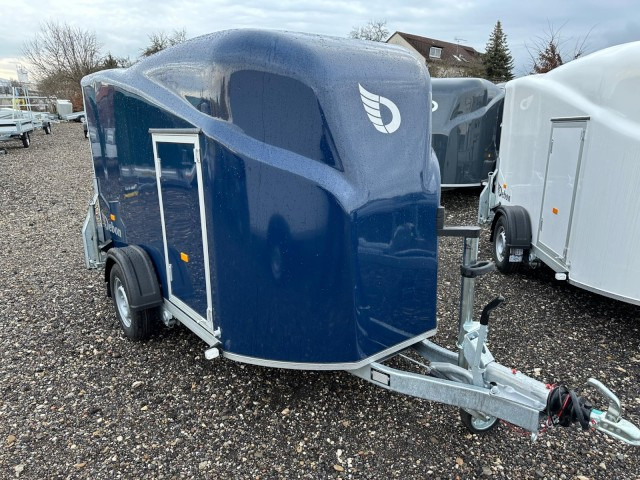 Cheval Liberte Debon Fourgon Cargo 2 Poly + Türe blau 1300 kg, 100 km/h, 300x155x168cm - Caja cerrada remolque: foto 1 Cheval Liberte Debon Fourgon Cargo 2 Poly + Türe blau 1300 kg, 100 km/h, 300x155x168cm - Caja cerrada remolque: foto 1