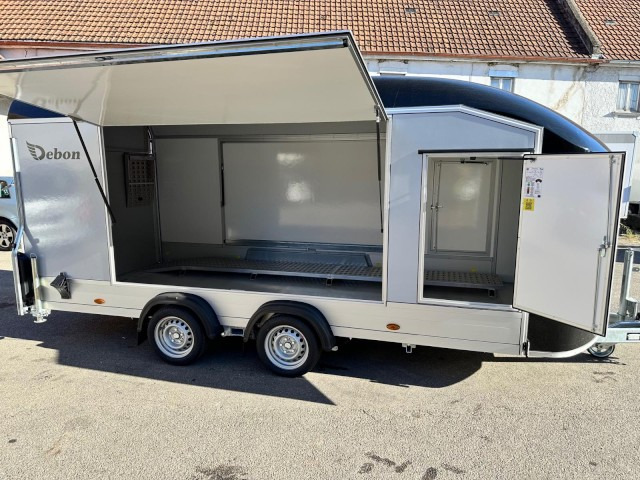 Cheval Liberte Debon Roadster 1000 Sandwich 3500 kg, 100 km/h, 495x200x202cm - Caja cerrada remolque: foto 1 Cheval Liberte Debon Roadster 1000 Sandwich 3500 kg, 100 km/h, 495x200x202cm - Caja cerrada remolque: foto 1