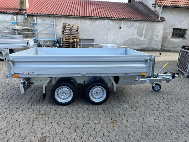 Volquete remolque nuevo Humbaur 3-Seitenkipper HTK 2700.27 E-Pumpe Alu, 2670 x 1500 x 350 mm, 2,7 to.: foto 10