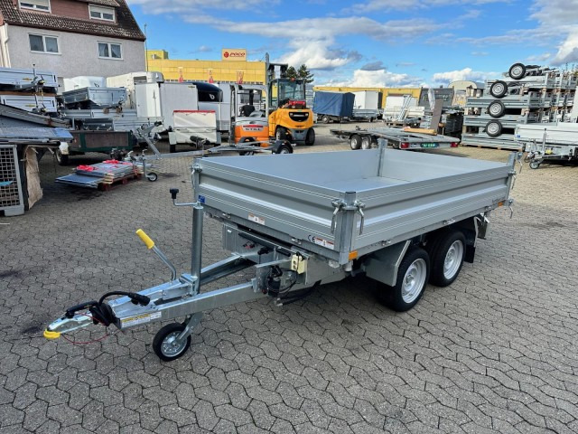 Volquete remolque nuevo Humbaur 3-Seitenkipper HTK 2700.27 E-Pumpe Alu, 2670 x 1500 x 350 mm, 2,7 to.: foto 9